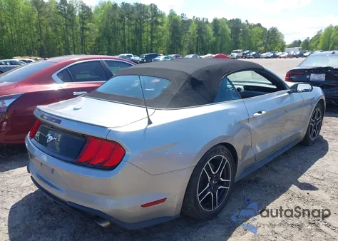 2021 Ford Mustang Ecoboost Premium из США, поврежденный, VIN 1FATP8UH4M5124553